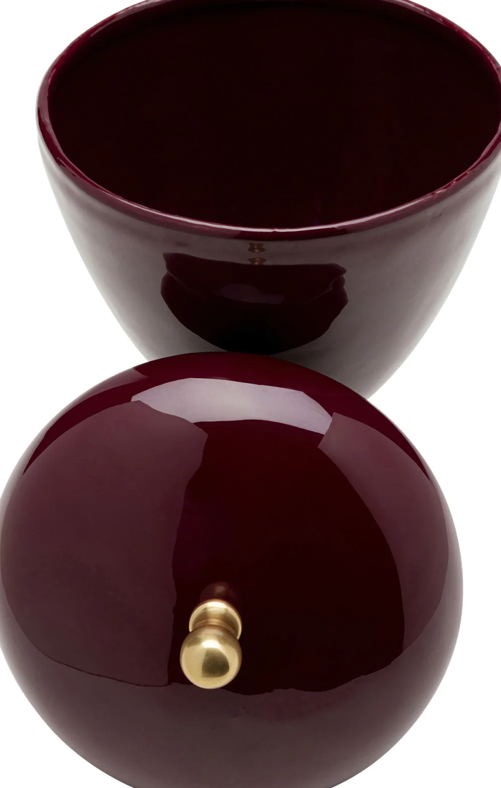 KARE Design Purkit*Deco Salome Koristepurkki Punainen 24cm