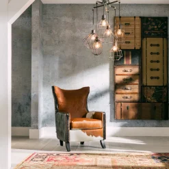 KARE Design Nojatuolit*Denver Cow Nojatuoli, Lehmännahka