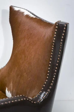 KARE Design Nojatuolit*Denver Cow Nojatuoli, Lehmännahka