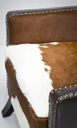 KARE Design Nojatuolit*Denver Cow Nojatuoli, Lehmännahka