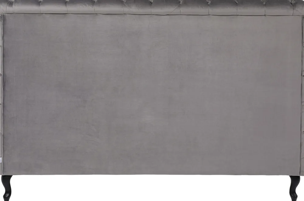 KARE Design Sängyt*Desire High Sänky, Hopeanharmaa 180x200 Cm