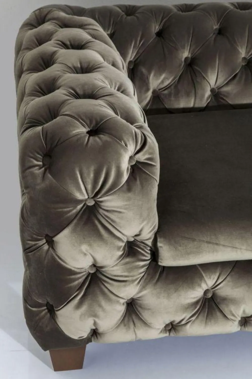 KARE Design Sohvat*Desire Sohva 3-istuttava, Khaki