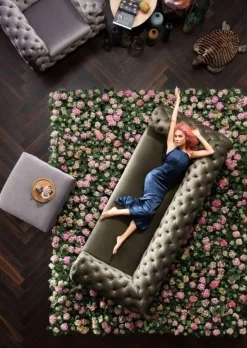 KARE Design Sohvat*Desire Sohva 3-istuttava, Khaki