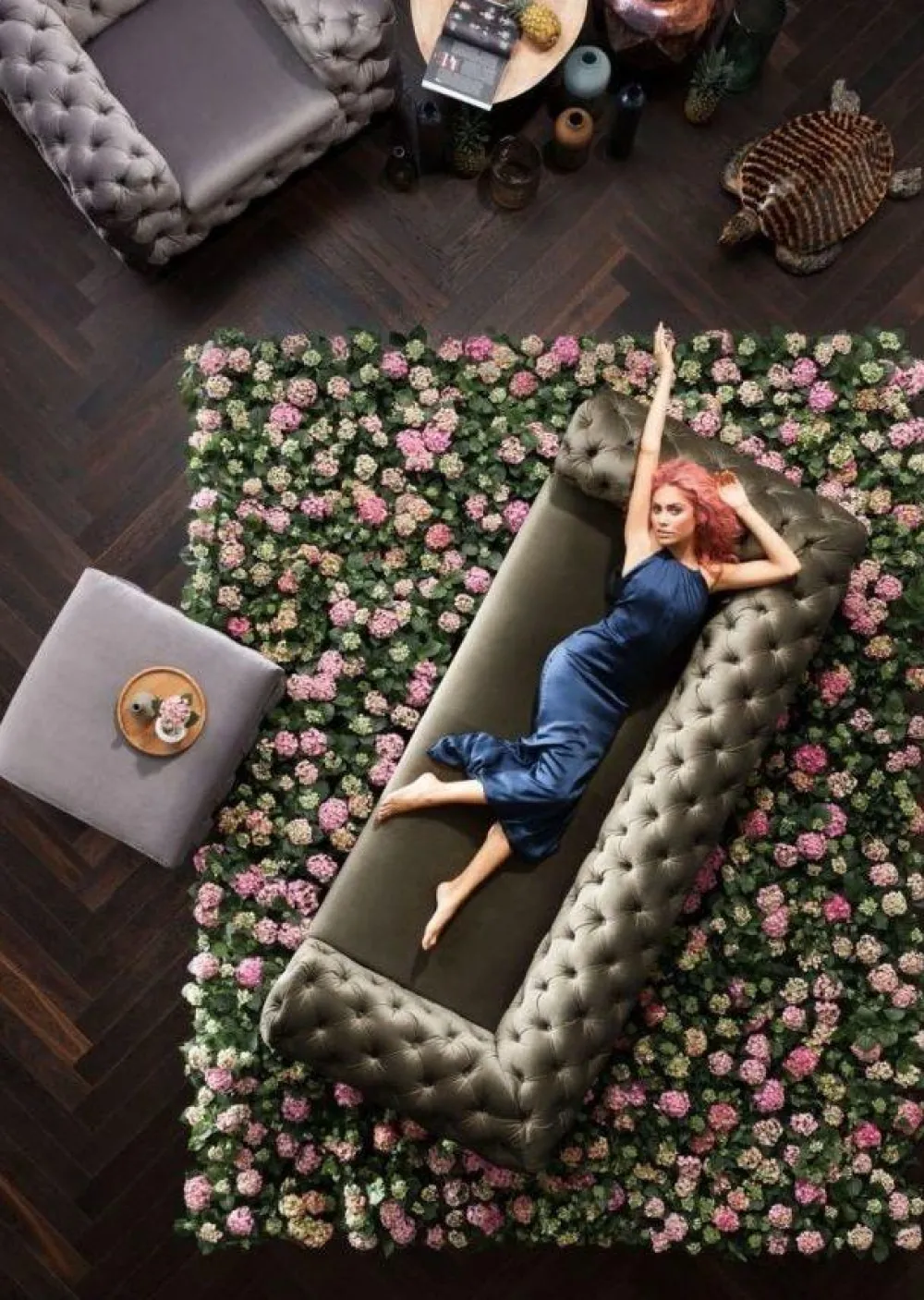 KARE Design Sohvat*Desire Sohva 3-istuttava, Khaki