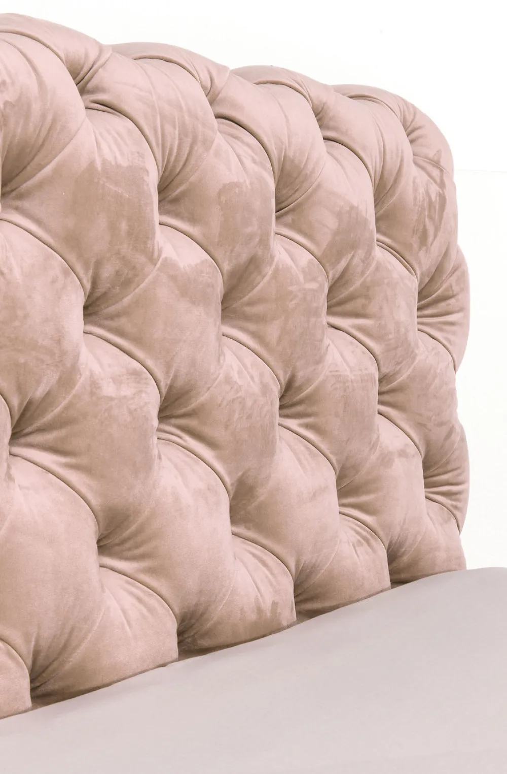 KARE Design Sängyt*Desire Velvet Ecru Sänky, Samettia 180x200cm