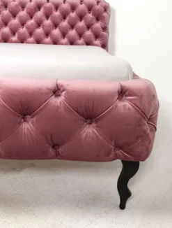 KARE Design Sängyt*Desire Velvet Sänky, Mauve 160x200cm