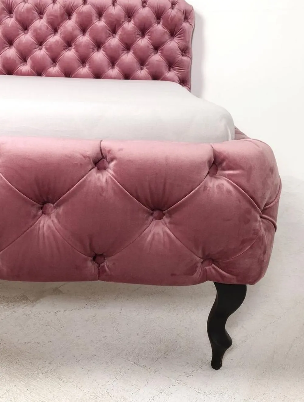 KARE Design Sängyt*Desire Velvet Sänky, Mauve 160x200cm