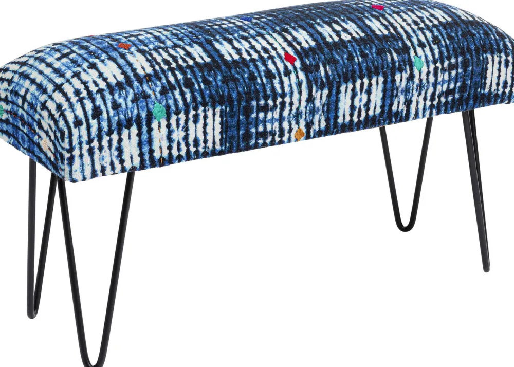 KARE Design Penkit*Desna Patchwork Penkki - Sininen 80cm