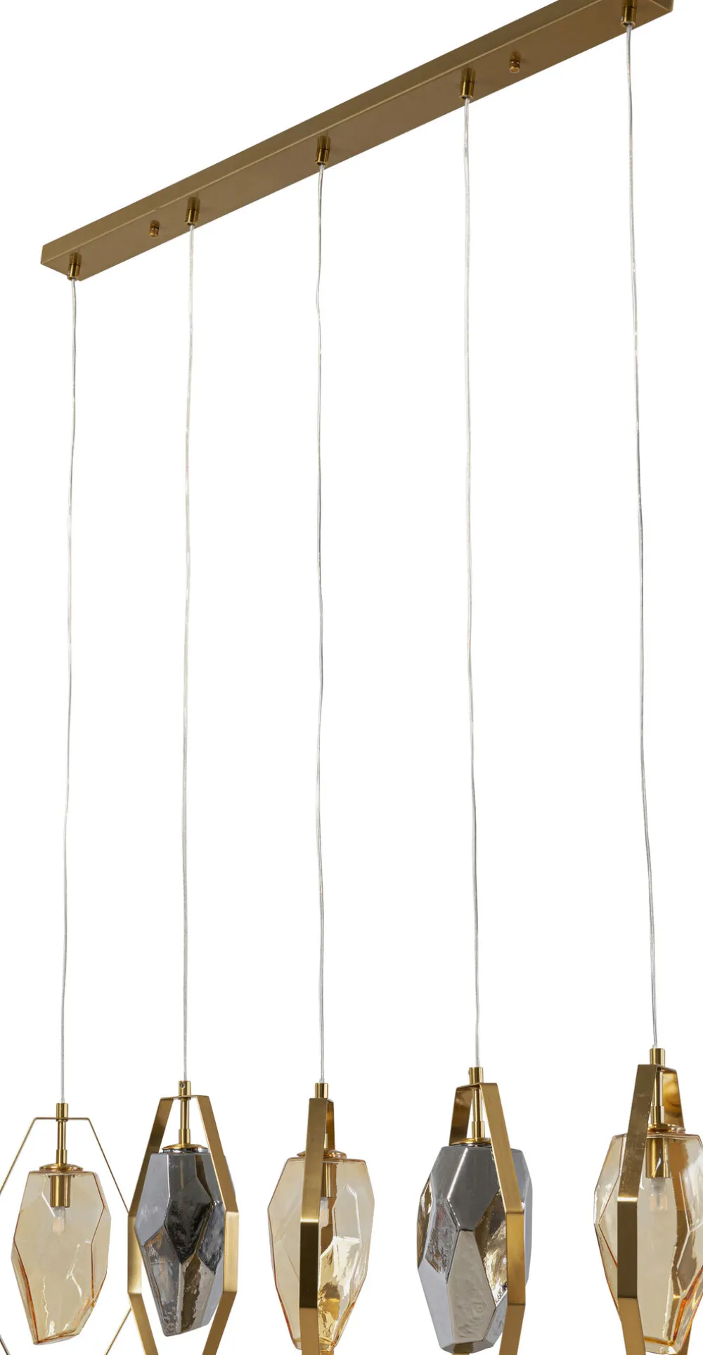 KARE Design Riippuvalaisimet*Diamond Fever Dining Riippuvalaisin Messinki 110cm