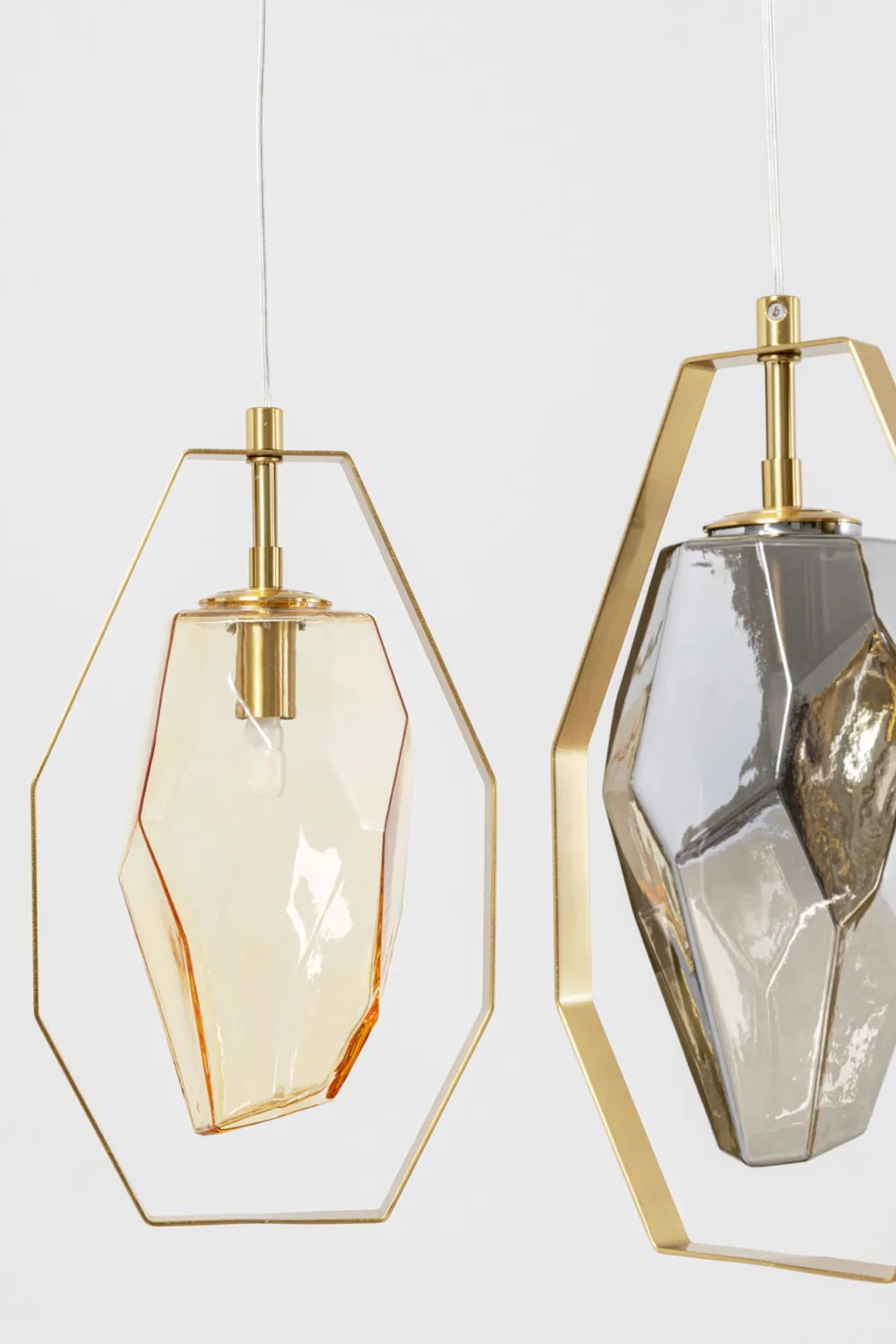 KARE Design Riippuvalaisimet*Diamond Fever Dining Riippuvalaisin Messinki 110cm