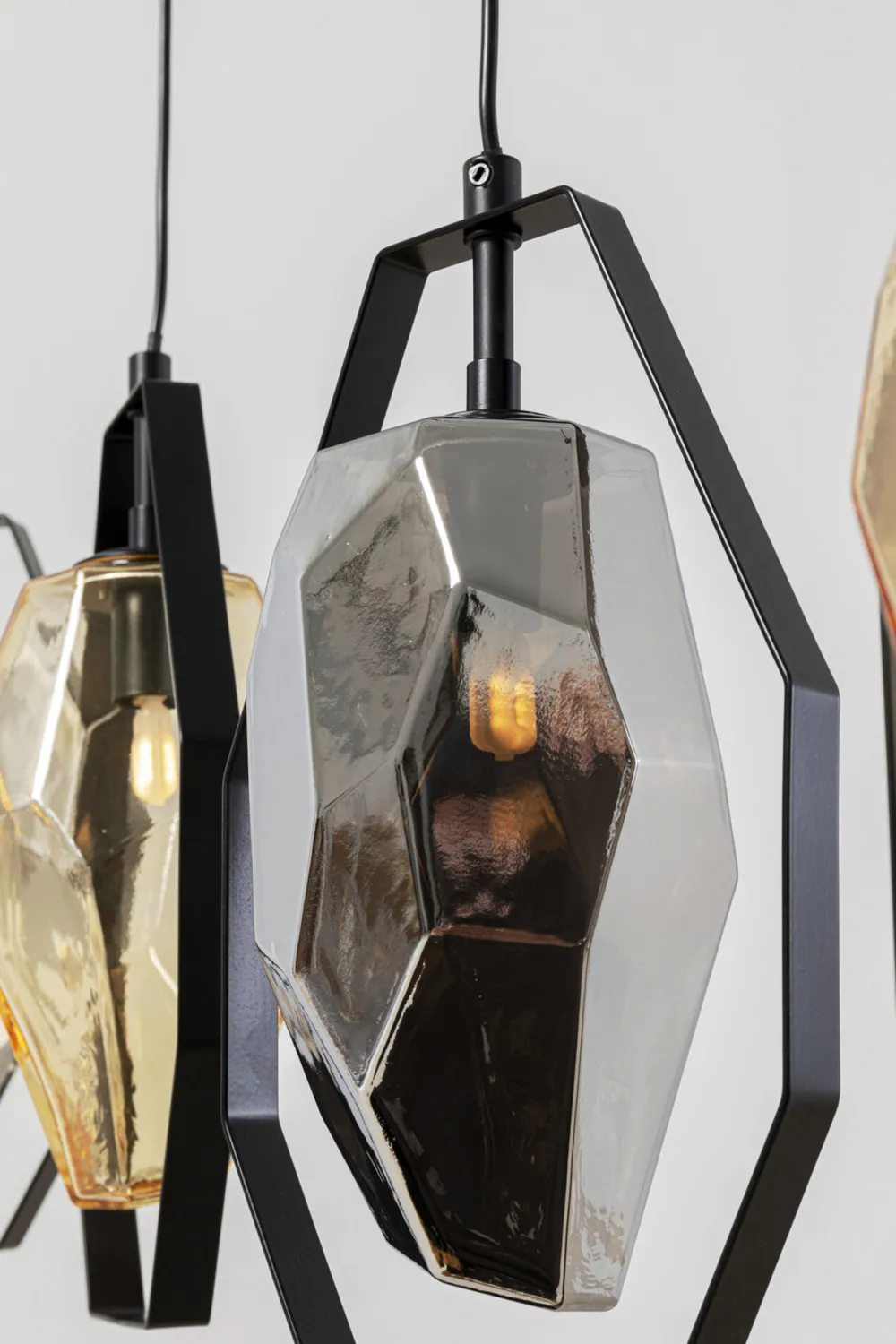 KARE Design Riippuvalaisimet*Diamond Fever Dining Riippuvalaisin Musta 110cm