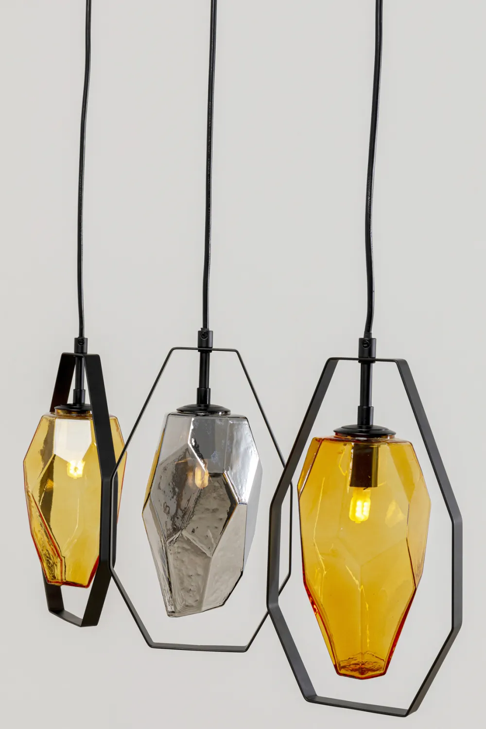 KARE Design Riippuvalaisimet*Diamond Fever Dining Riippuvalaisin Musta 67cm