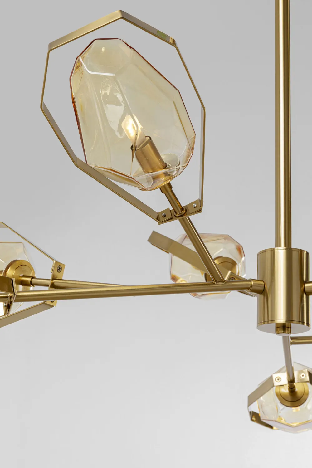 KARE Design Riippuvalaisimet*Diamond Fever Ufo Riippuvalaisin Messinki Ø106cm