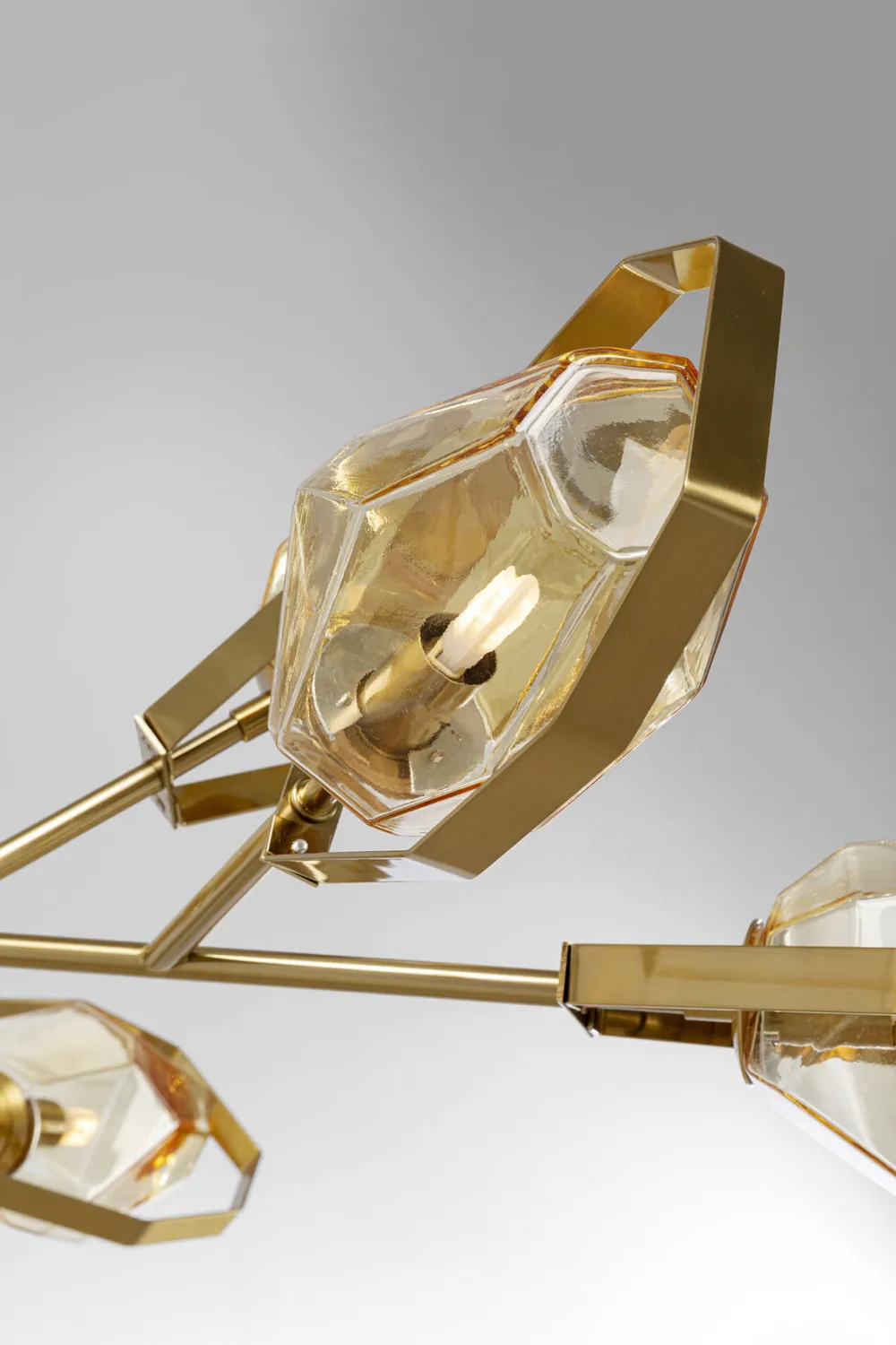 KARE Design Riippuvalaisimet*Diamond Fever Ufo Riippuvalaisin Messinki Ø106cm