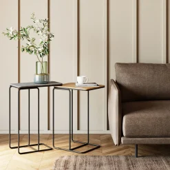 KARE Design Sohvapöydät|Olohuone*Diego Sivupöytä (2/Setti)