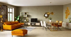 KARE Design Sohvat|Olohuone*Discovery Sohva 3-istuttava, Amber 322cm