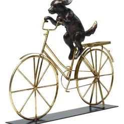 KARE Design Koriste-Esineet*Dog With Bicycle Pyöräilevä Koira Koriste-esine 44cm