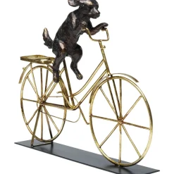 KARE Design Koriste-Esineet*Dog With Bicycle Pyöräilevä Koira Koriste-esine 44cm