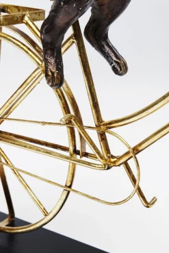 KARE Design Koriste-Esineet*Dog With Bicycle Pyöräilevä Koira Koriste-esine 44cm