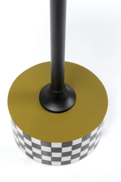 KARE Design Sohvapöydät|Olohuone*Domero Checkers Tammi, Sivupöytä - Oliivi Ø25cm