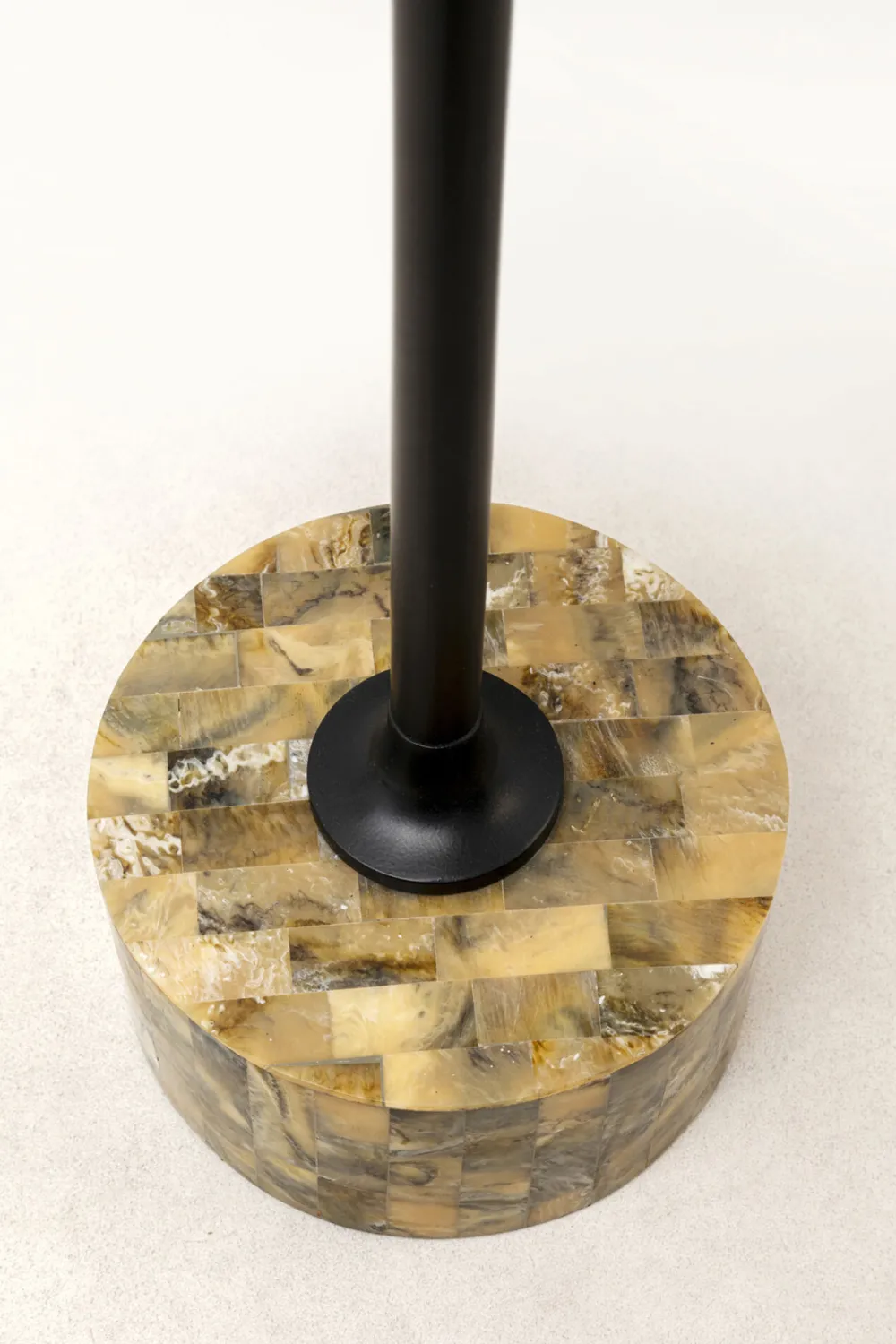 KARE Design Sohvapöydät*Domero Mosaic Sivupöytä, Harmaa Ø25cm