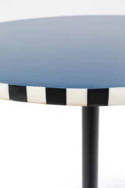 KARE Design Sohvapöydät|Olohuone*Domero Race Sivupöytä, Sininen Ø40cm