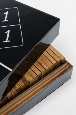 KARE Design Jalalliset Koriste-Esineet*Domino Deco Peli, Koriste-esine, Musta 24x7cm