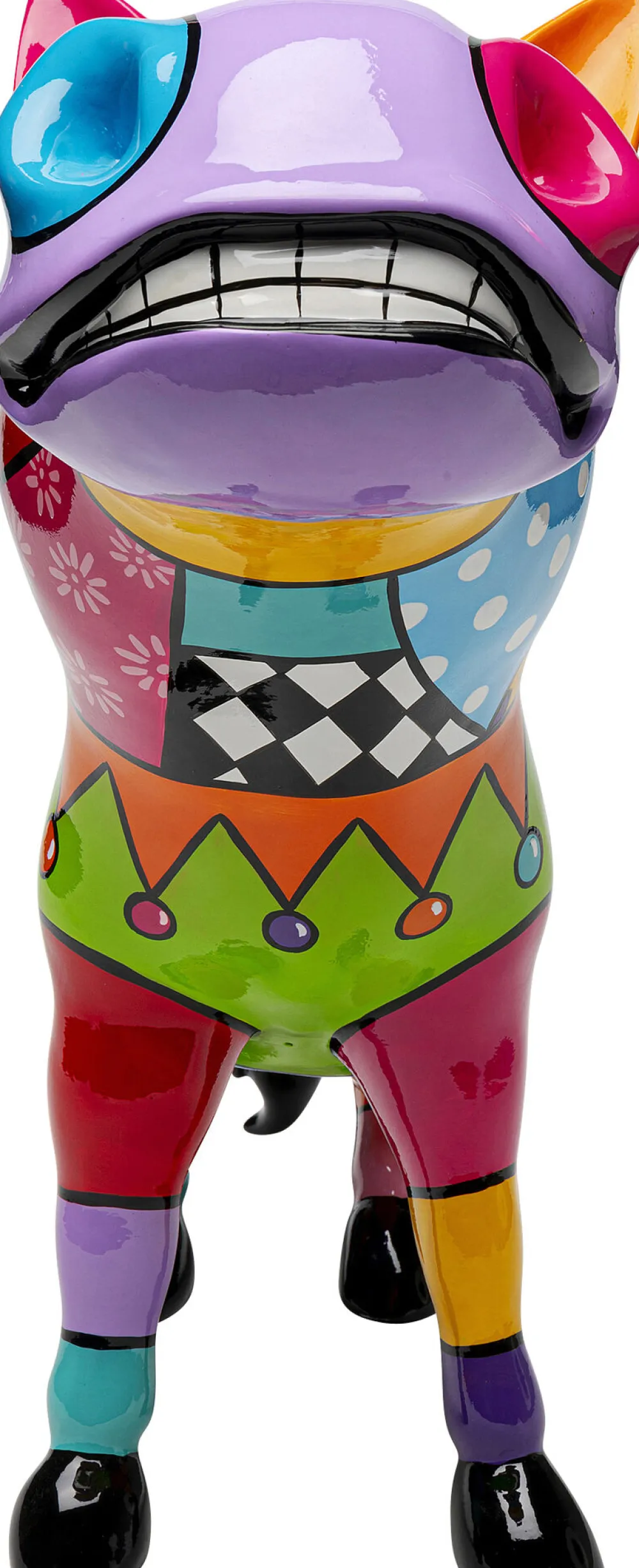 KARE Design Jalalliset Koriste-Esineet*Donkey Patchwork Aasi Koriste-esine Värikäs 54cm