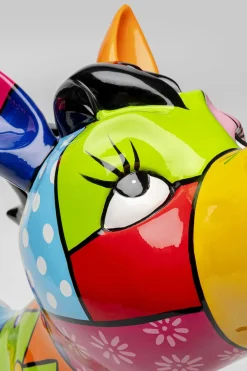 KARE Design Jalalliset Koriste-Esineet*Donkey Patchwork Aasi Koriste-esine Värikäs 54cm