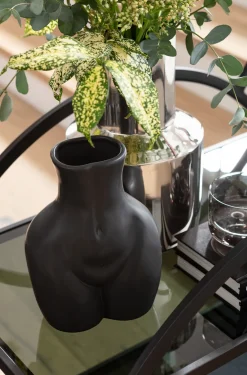 KARE Design Maljakot|Olohuone*Donna Maljakko Musta 22cm