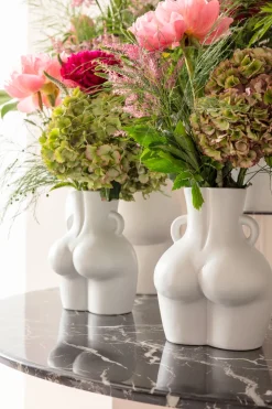 KARE Design Maljakot*Donna Maljakko Valkoinen 22cm