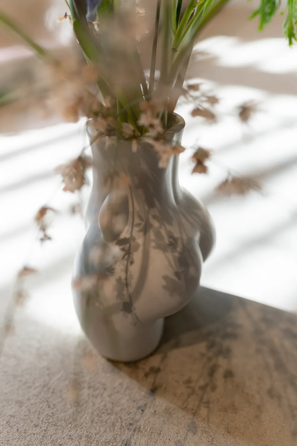 KARE Design Maljakot*Donna Maljakko Valkoinen 22cm