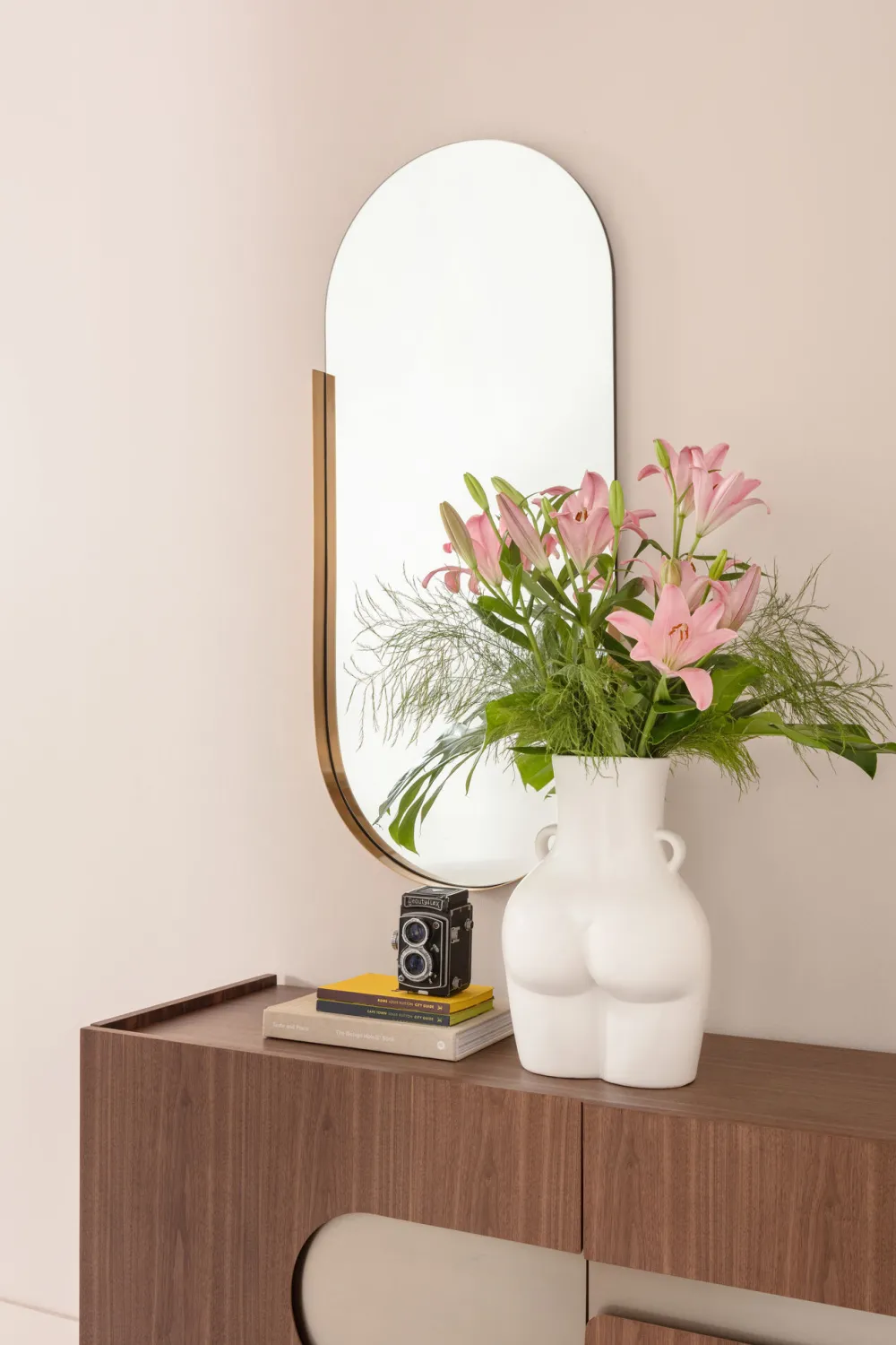 KARE Design Olohuone*Donna Maljakko, Valkoinen 40cm