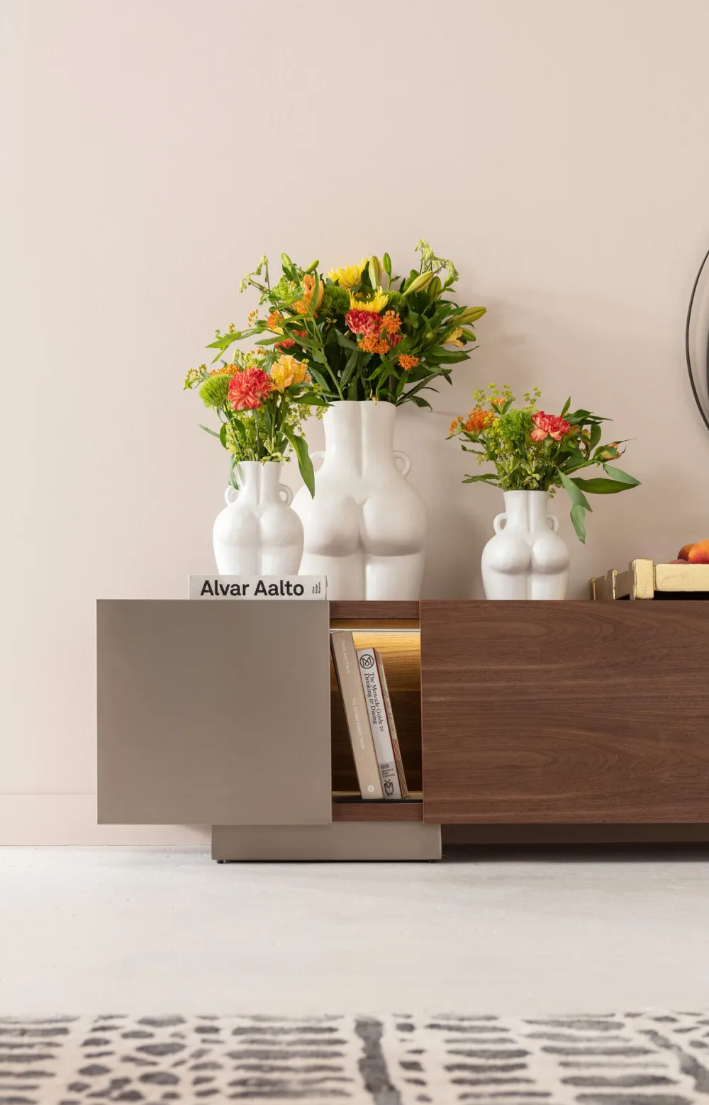 KARE Design Olohuone*Donna Maljakko, Valkoinen 40cm