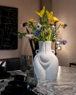 KARE Design Olohuone*Donna Maljakko, Valkoinen 40cm