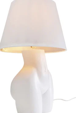 KARE Design Pöytävalaisimet*Donna Pöytävalaisin Valkoinen 48 Cm