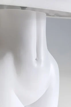 KARE Design Pöytävalaisimet*Donna Pöytävalaisin Valkoinen 48 Cm