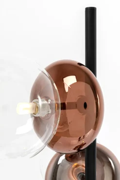 KARE Design Lattiavalaisimet|Olohuone*Double Bubble Lattiavalaisin Kupari 165cm