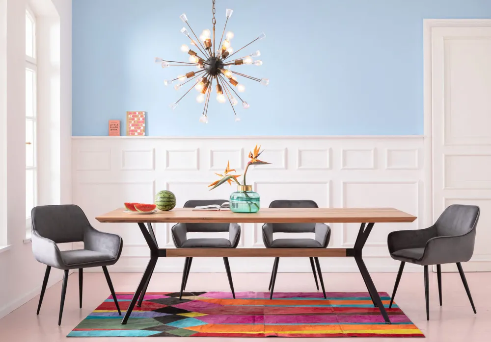 KARE Design Pöydät*Downtown Pöytä, Tammea 100x220cm