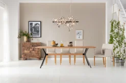 KARE Design Pöydät*Downtown Pöytä, Tammea 100x220cm