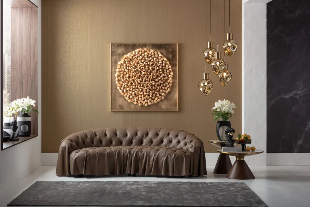 KARE Design Sohvat*Drapes 3-istuttava Sohva 226cm