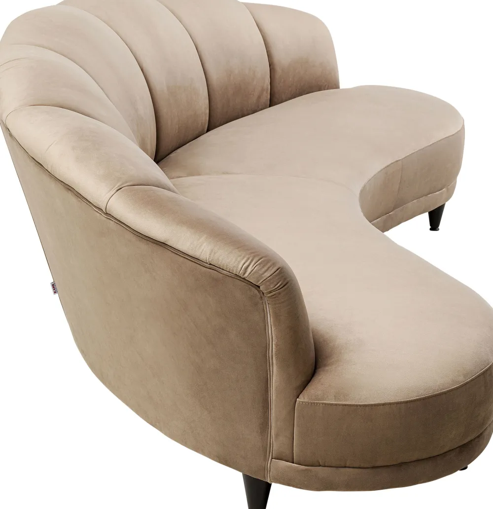 KARE Design Sohvat*Dschinn Sohva 3-istuttava, Beige 233cm