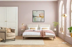 KARE Design Taulut|Olohuone*Dust Gold Kehystetty Taulu 120x120cm