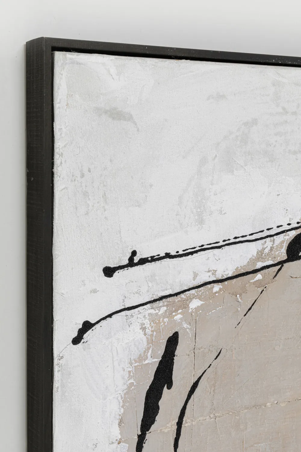 KARE Design Taulut*Dust Grey Kehystetty Taulu 100x100cm