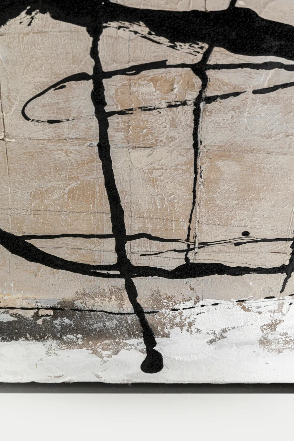 KARE Design Taulut*Dust Grey Kehystetty Taulu 100x100cm