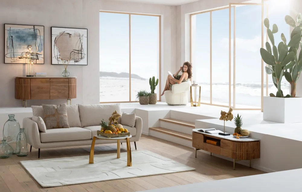 KARE Design Taulut*Dust Grey Kehystetty Taulu 100x100cm