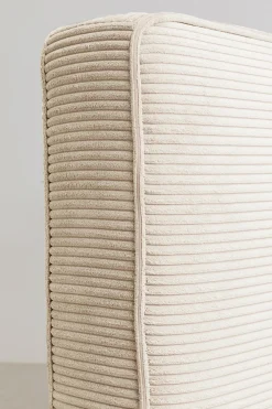 KARE Design Sängyt*East Side Sänky, Vakosamettia, Kermanvärinen 160x200cm