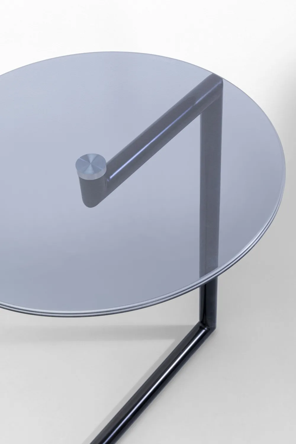 KARE Design Sohvapöydät|Olohuone*Easy Living Sivupöytä, Musta Ø46cm