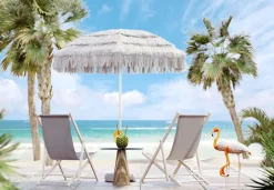 KARE Design Nojatuolit*Easy Summer Kansituoli, Aurinkotuoli, Harmaa