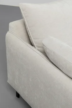 KARE Design Sohvat|Olohuone*Edna 3-istuttava Sohva, Kermanvärinen 245cm